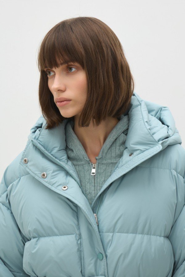 CS W240521.32 Пуховая куртка бирюзовый