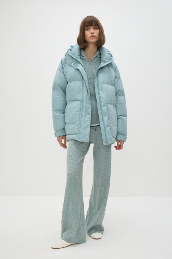 CS W240521.32 Пуховая куртка бирюзовый