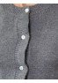 V W149.56 Кардиган жен темно-серый меланж