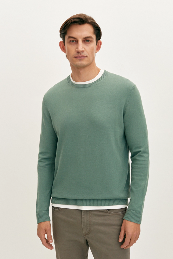 EL M0051.44 Джемпер муж Зеленый