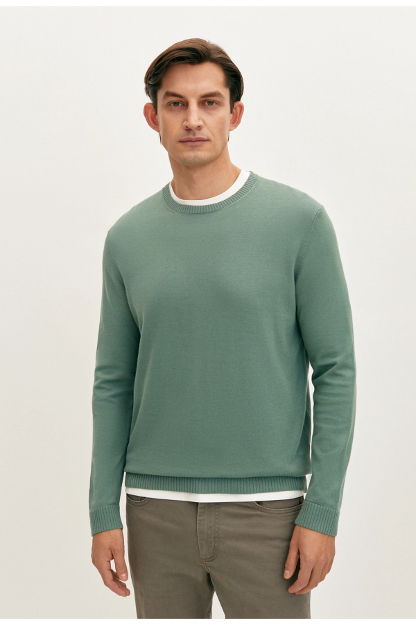 EL M0051.44 Джемпер муж Зеленый