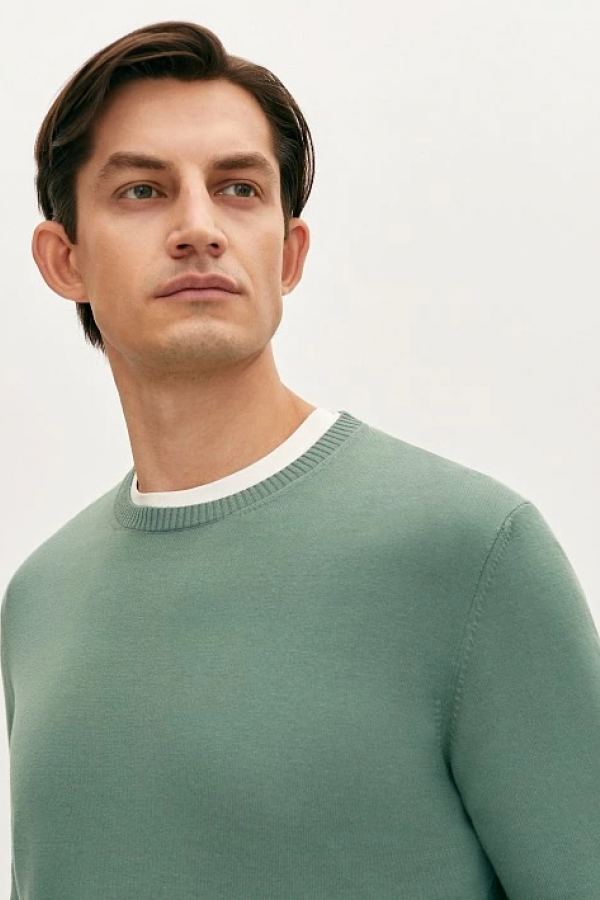 EL M0051.44 Джемпер муж Зеленый