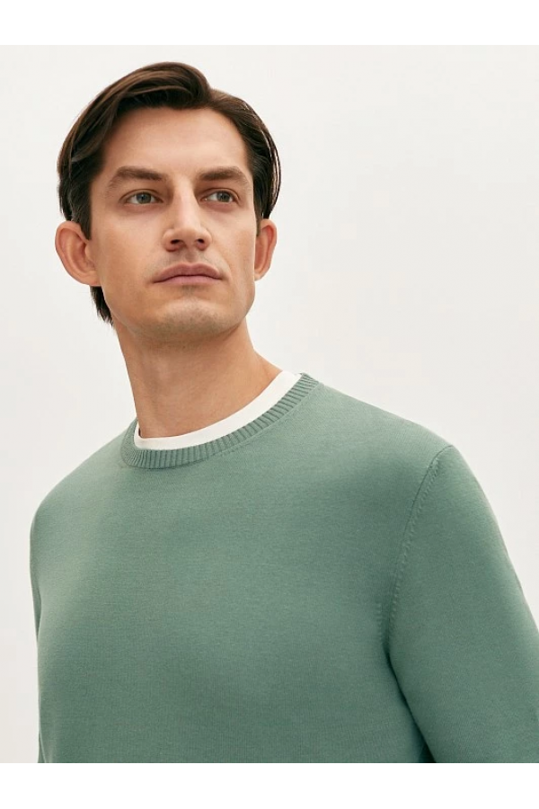 EL M0051.44 Джемпер муж Зеленый