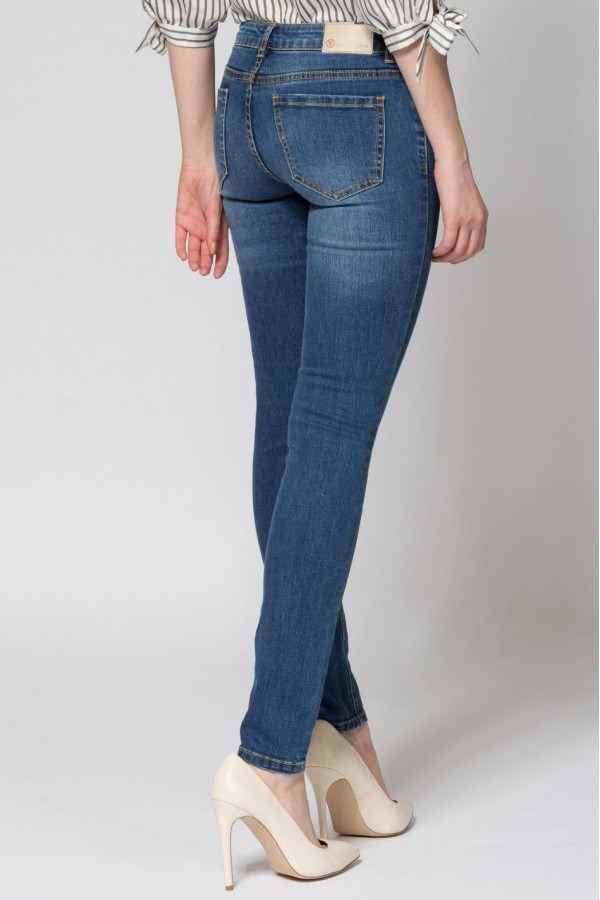 T4F W2798.35 (702-2-coll) брюки джинсовые жен 32