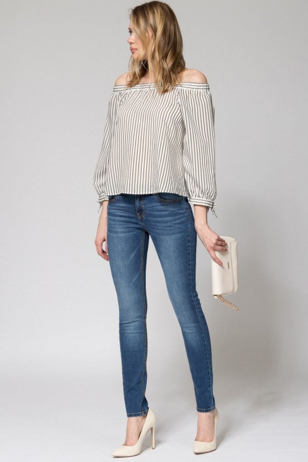 T4F W2798.35 (702-2-coll) брюки джинсовые жен 32