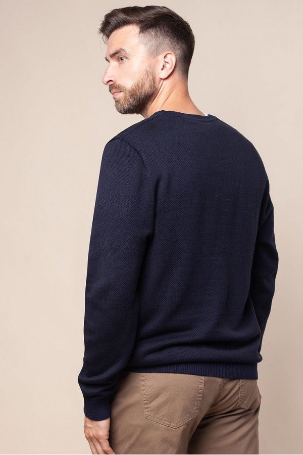 V M39006.36 Джемпер муж синий