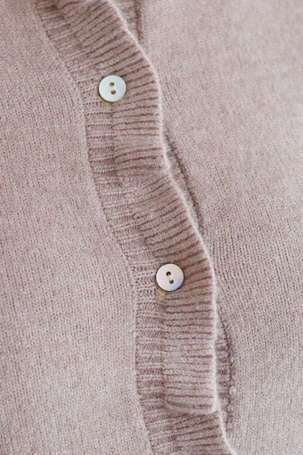 V W149.13 Кардиган жен макиато меланж