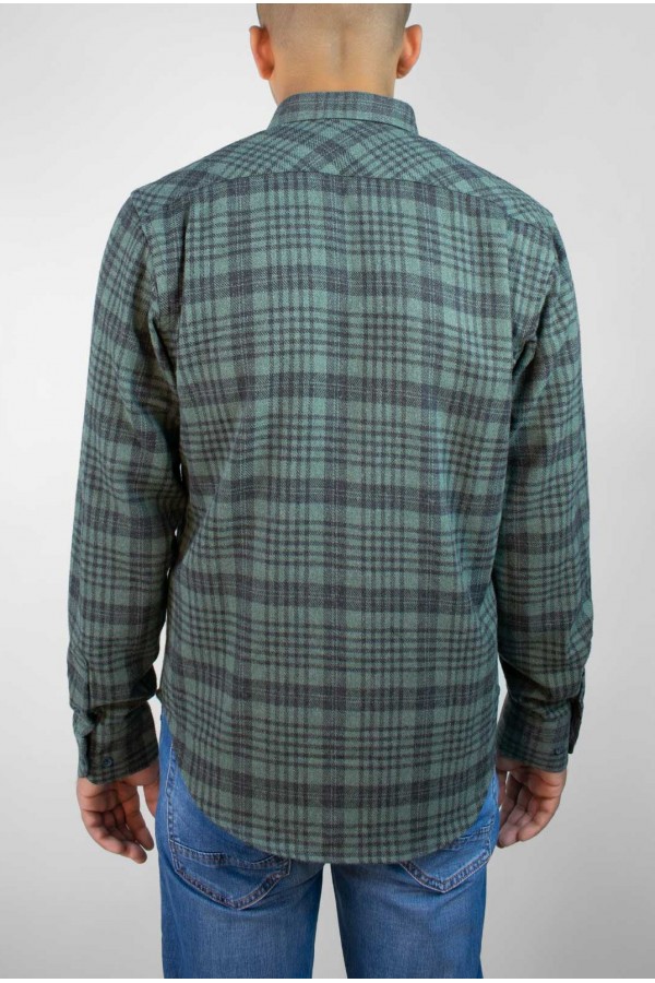 M 40536.44 Рубашка мужская зеленый