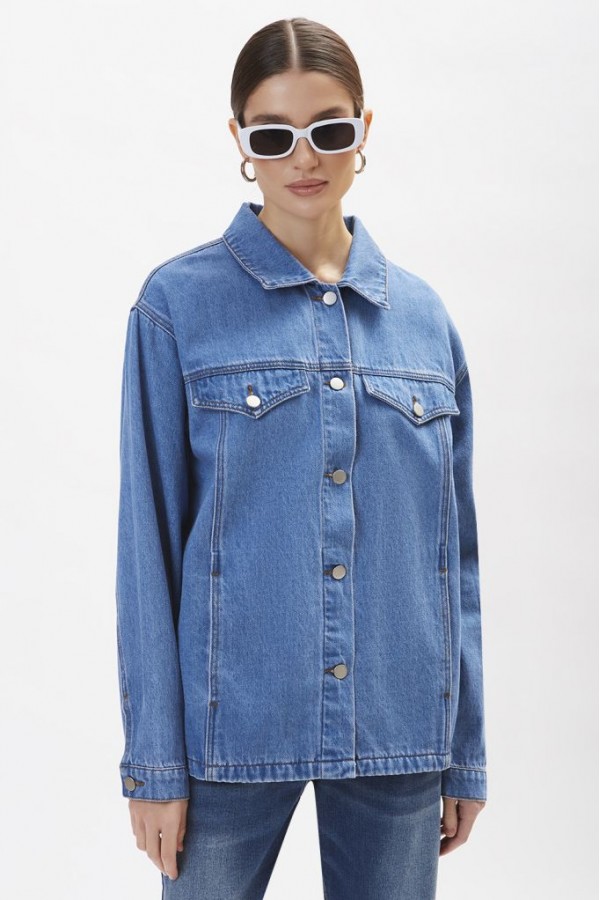 E 31029.33 Жакет женский джинсовый