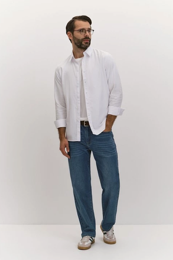 EL M0044.33 Джинсы муж светло-синий