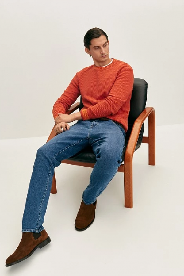 EL M0326.34 Джинсы муж синий EL M0326.34 Джинсы муж синий