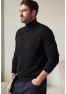 V M3400.58 Свитер муж черный