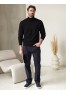 V M3400.58 Свитер муж черный