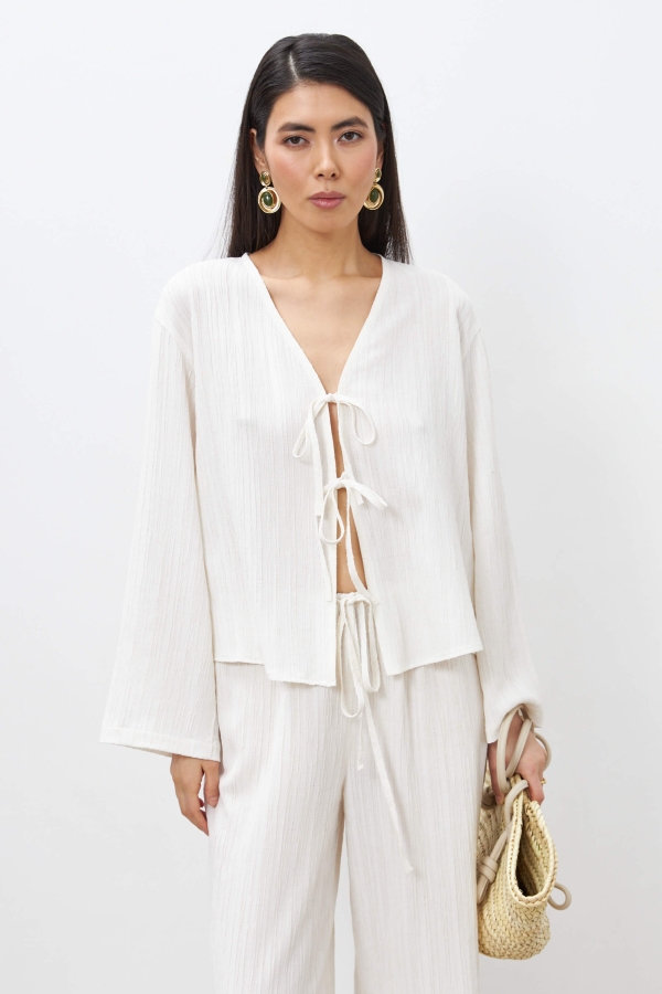 C W5655.30 Блузка жен молочный