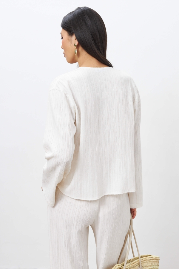 C W5655.30 Блузка жен молочный C W5655.30 Блузка жен молочный