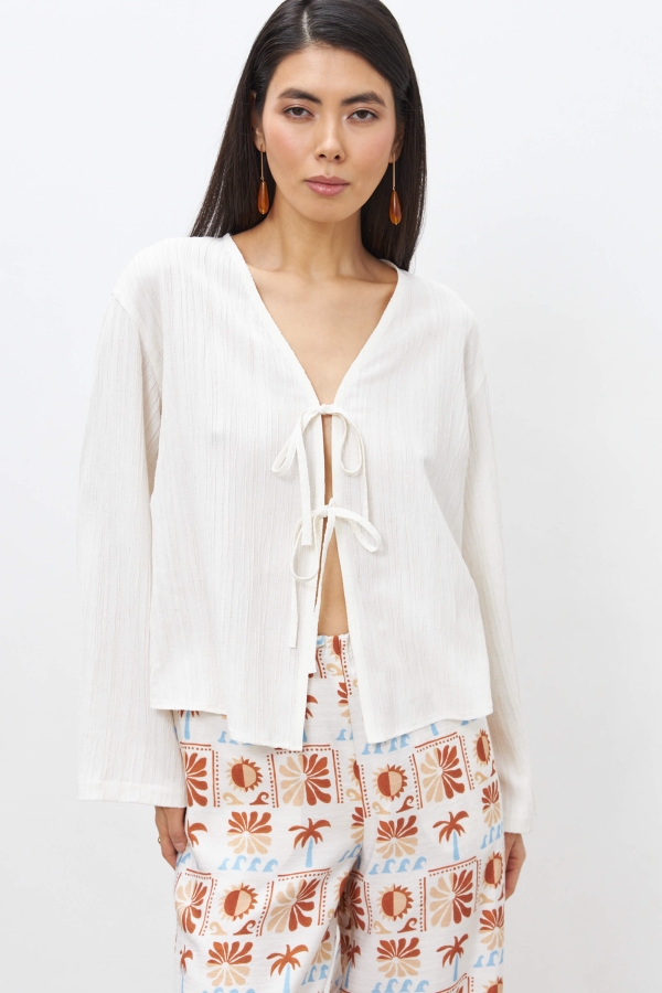 C W5655.30 Блузка жен молочный C W5655.30 Блузка жен молочный