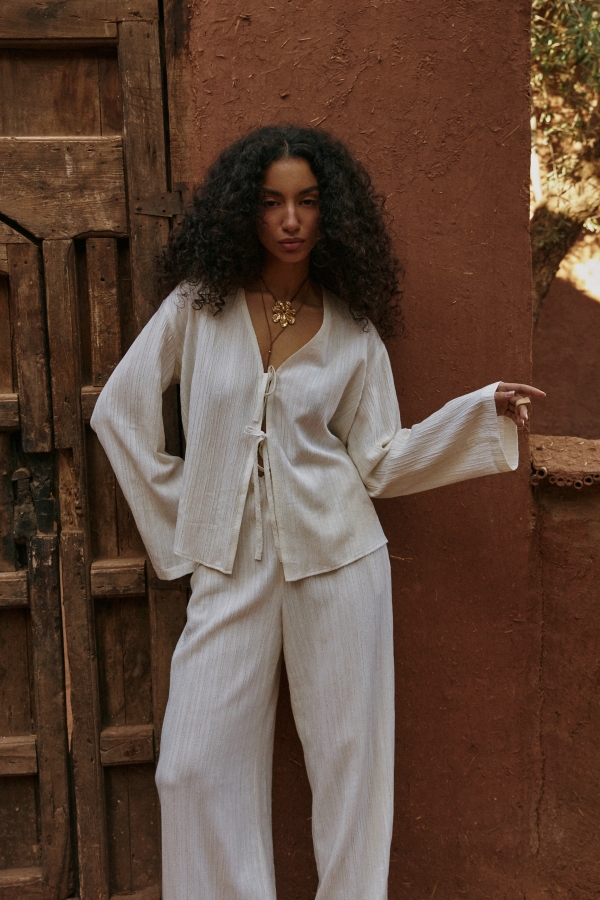 C W5655.30 Блузка жен молочный C W5655.30 Блузка жен молочный