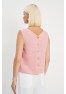 E 52117.72 Блузка женская лен розовый
