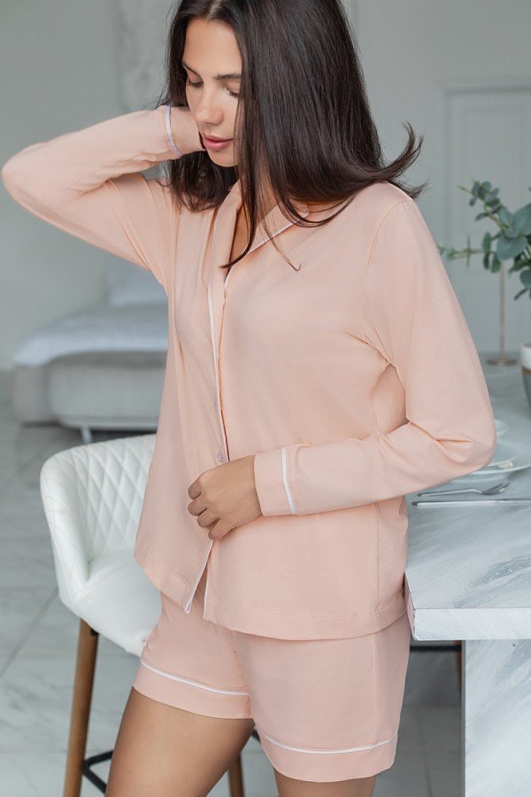 V W052.75 Блузка женская розовый