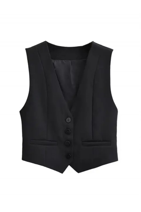 TRF1011.58 Жилет женский укороченный