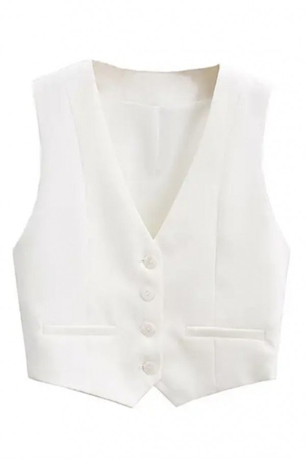 TRF1011.50 Жилет женский укороченный TRF1011.50 Жилет женский укороченный