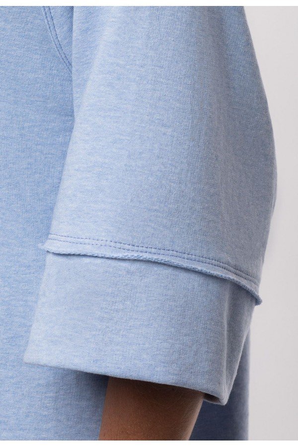 V W068.33 Джемпер жен голубой меланж