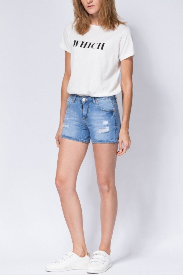 T W2950.33 (701-2-coll) шорты джинсовые жен T W2950.33 (701-2-coll) шорты джинсовые жен