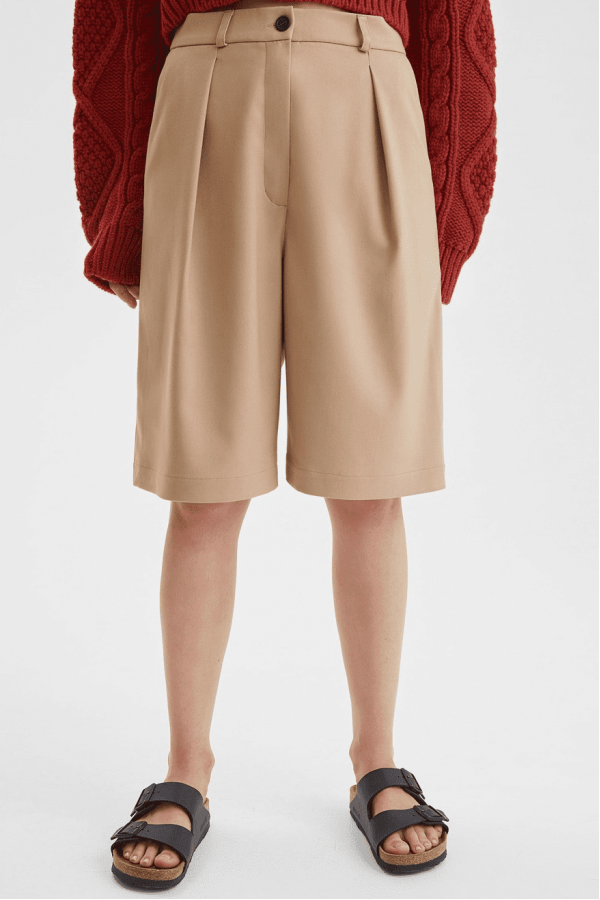 A 6402.14 Шорты - бермуды (Бежевый)