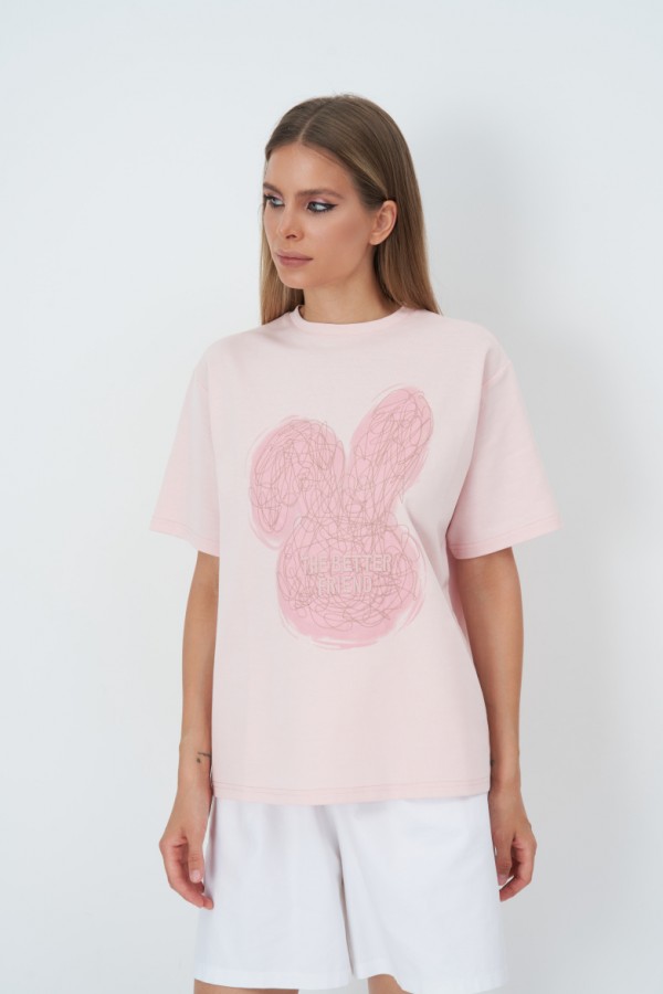 E 52012.99 Футболка розовый E 52012.99 Футболка розовый