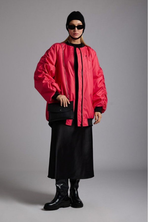 D В148-9.75 Бомбер розовый