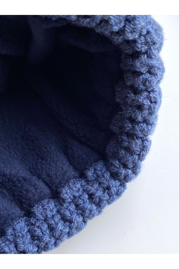 11476/2 Шапка  мужская Джинс